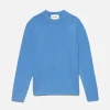 The Cashmere Crewneck Sweater in Bright Blue