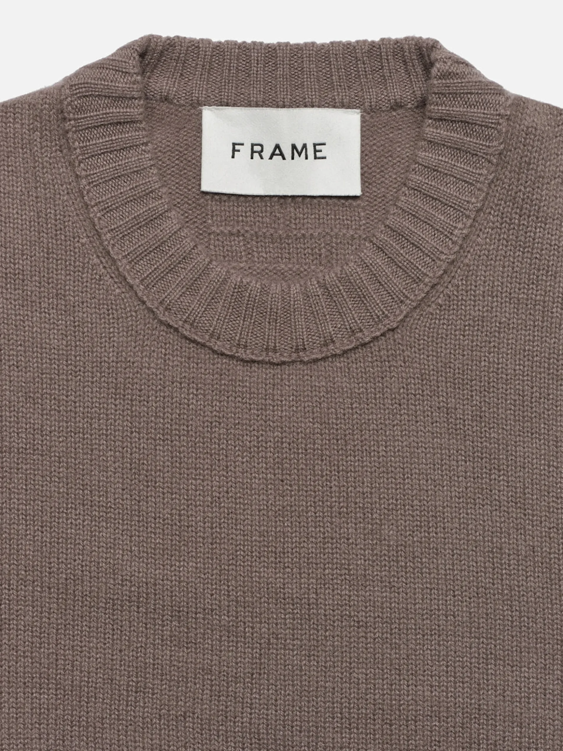The Cashmere Crewneck Sweater in Dry Rose