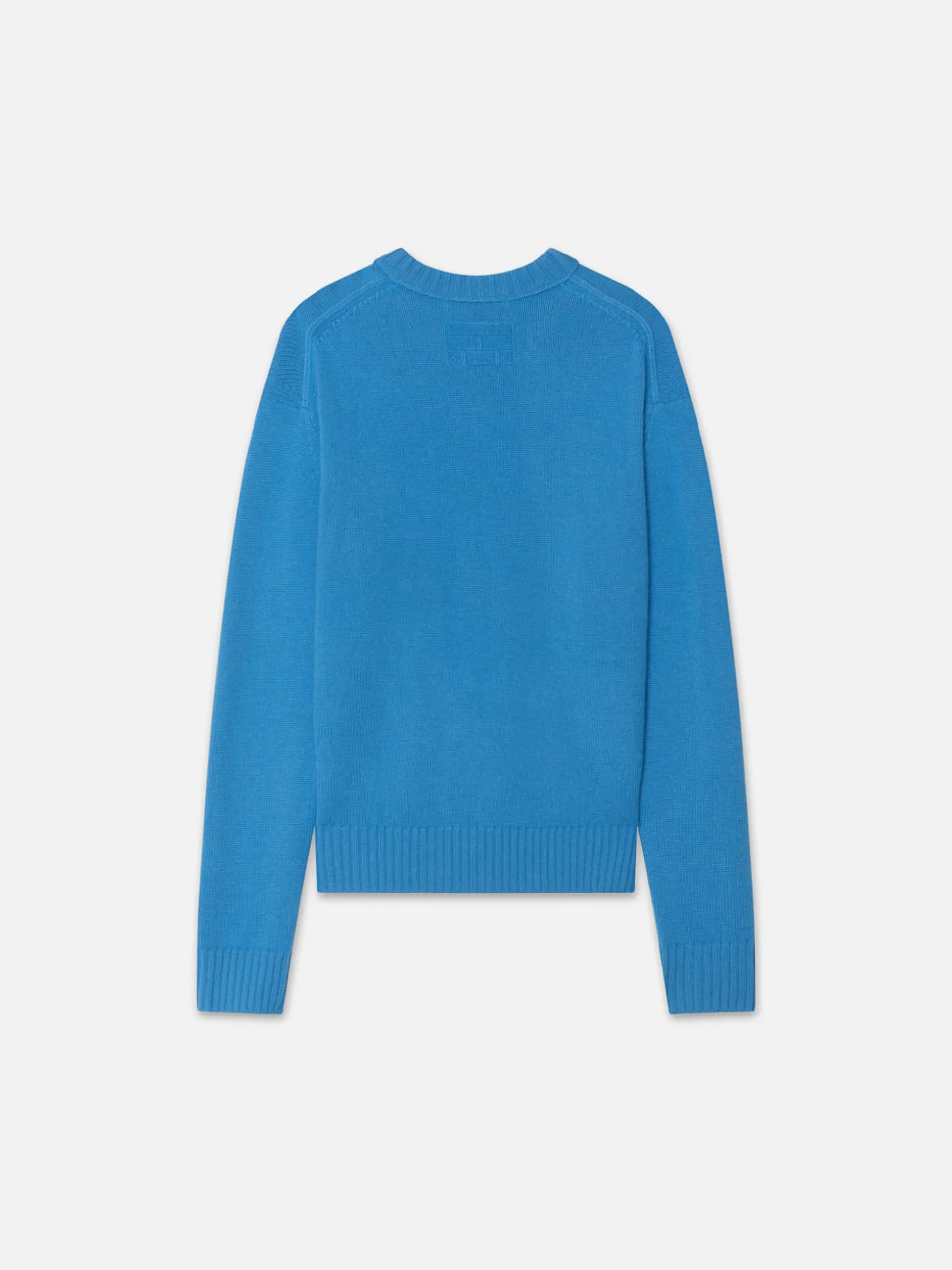 The Cashmere Crewneck Sweater in Pop Blue