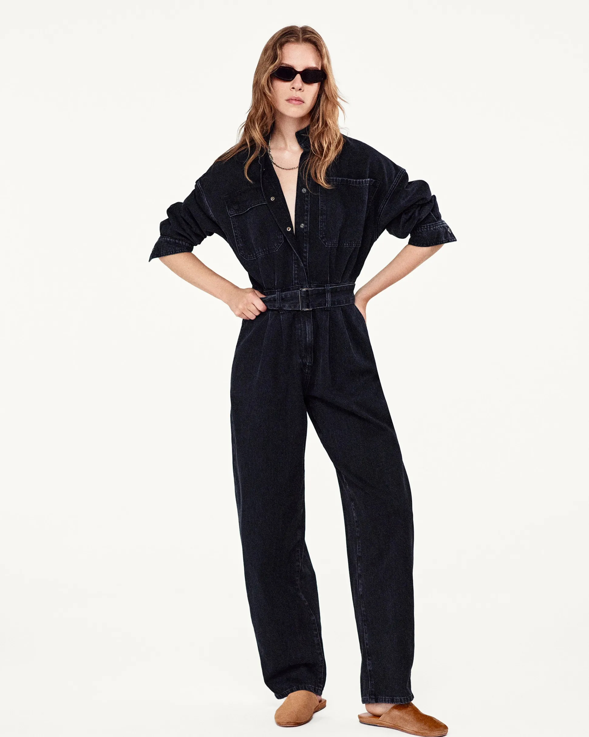 The Cocoon Jumpsuit in Portia