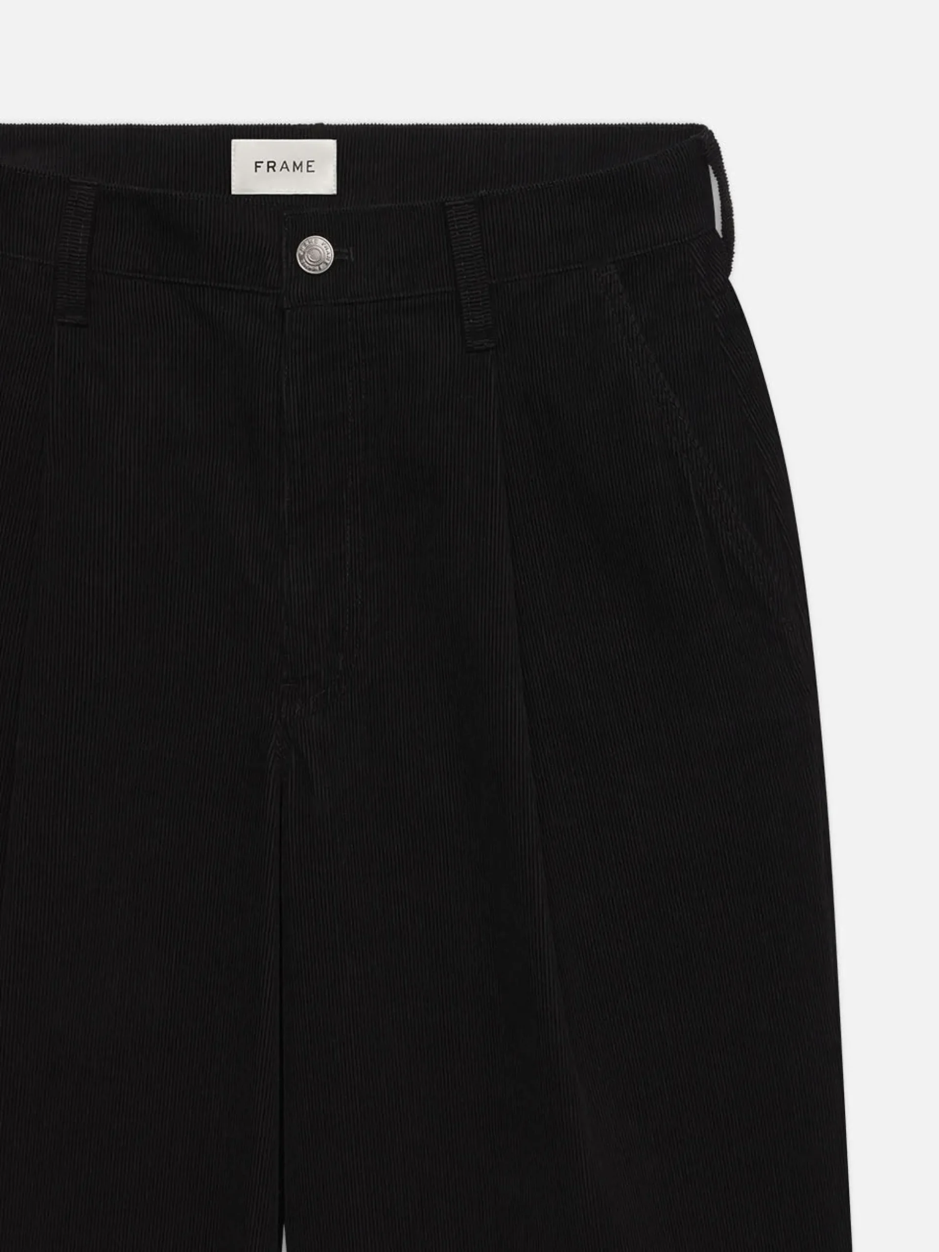 The Corduroy Trouser in Black