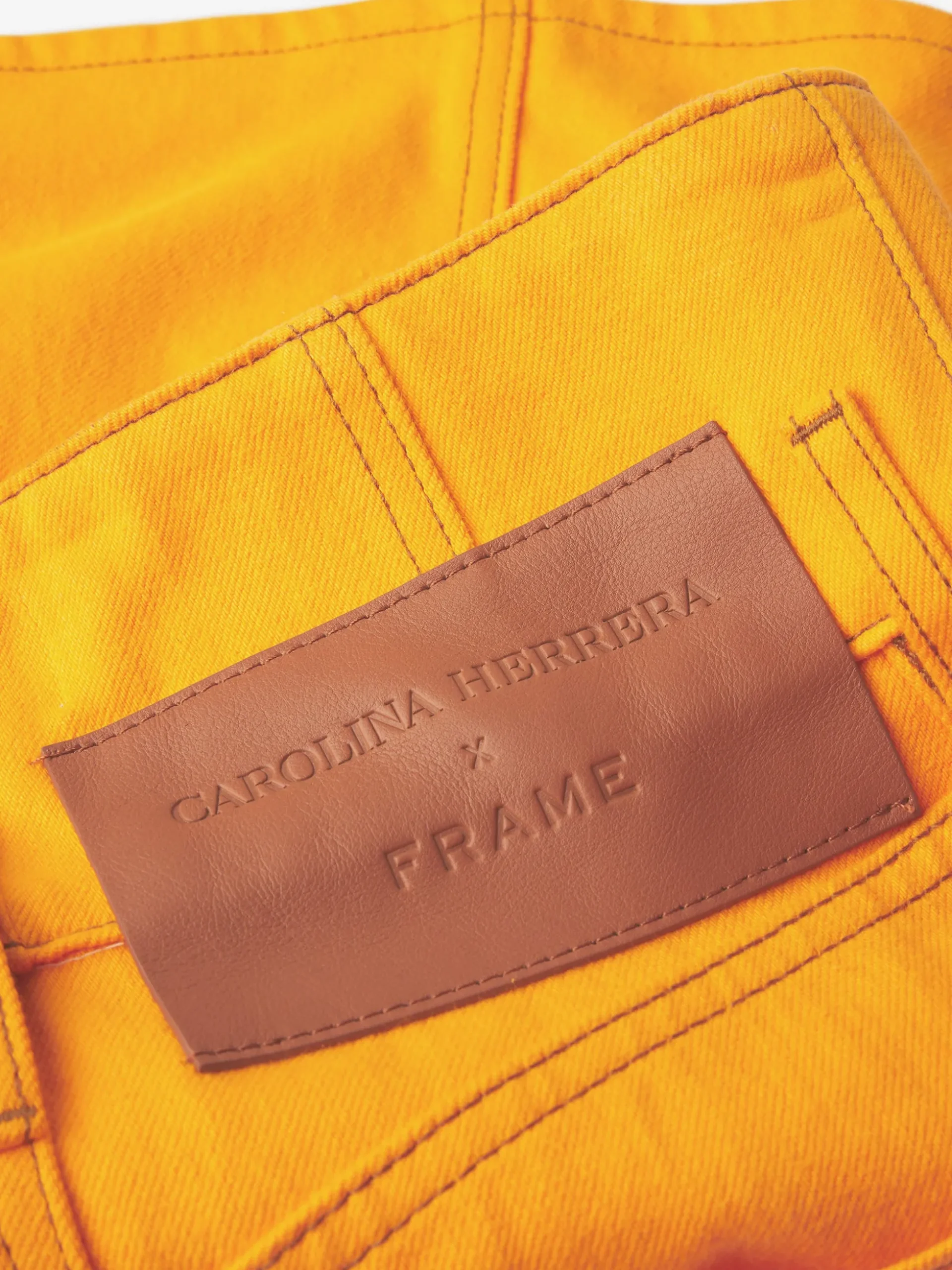 The Corset Mini Skirt in Marigold