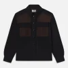 The Equestrian Shirt in Trouble Suede