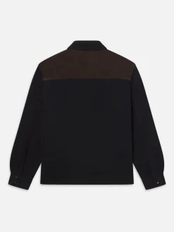 The Equestrian Shirt in Trouble Suede