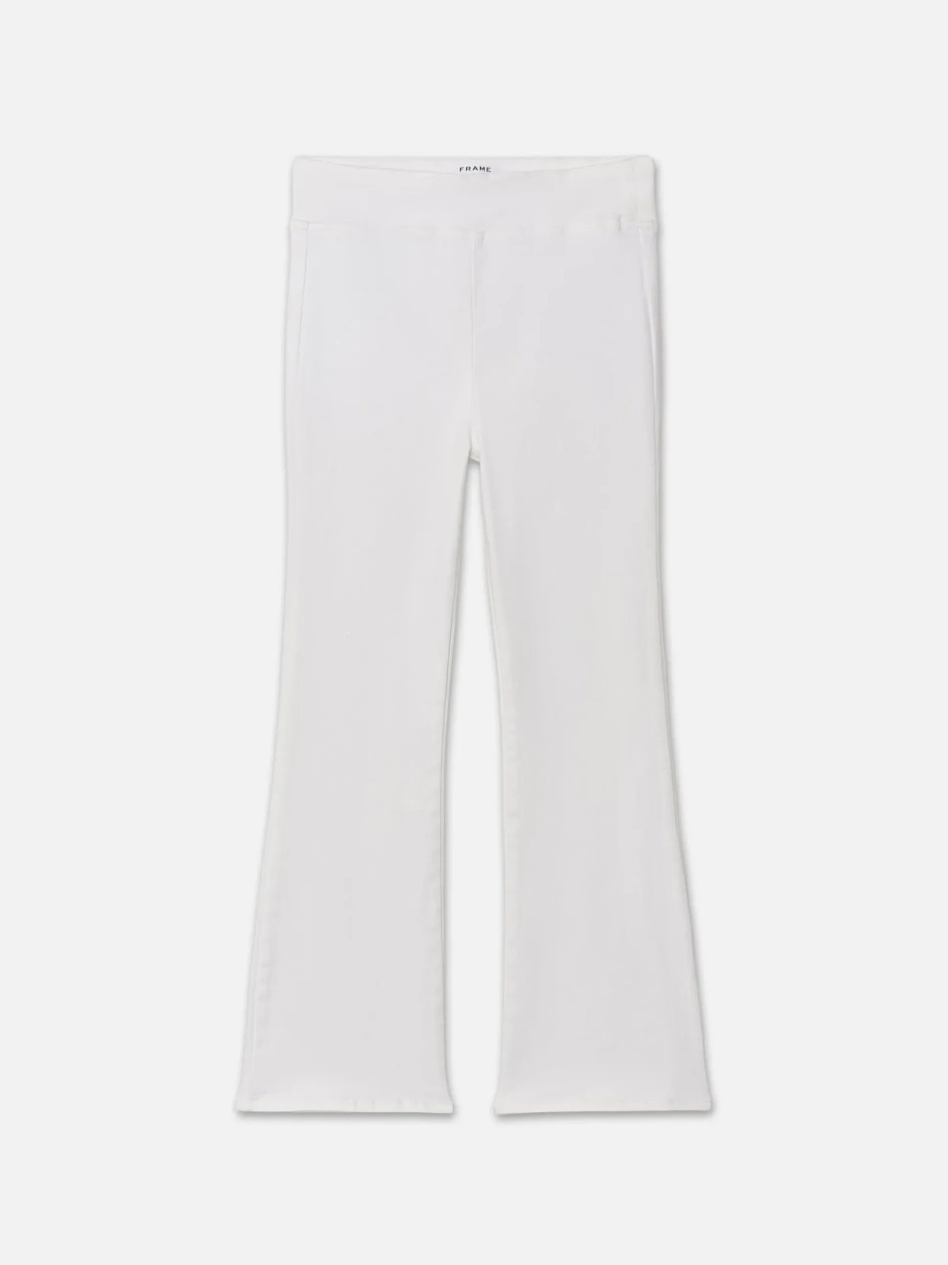 The Jetset Crop Mini Boot in White