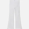 The Jetset Flare in White
