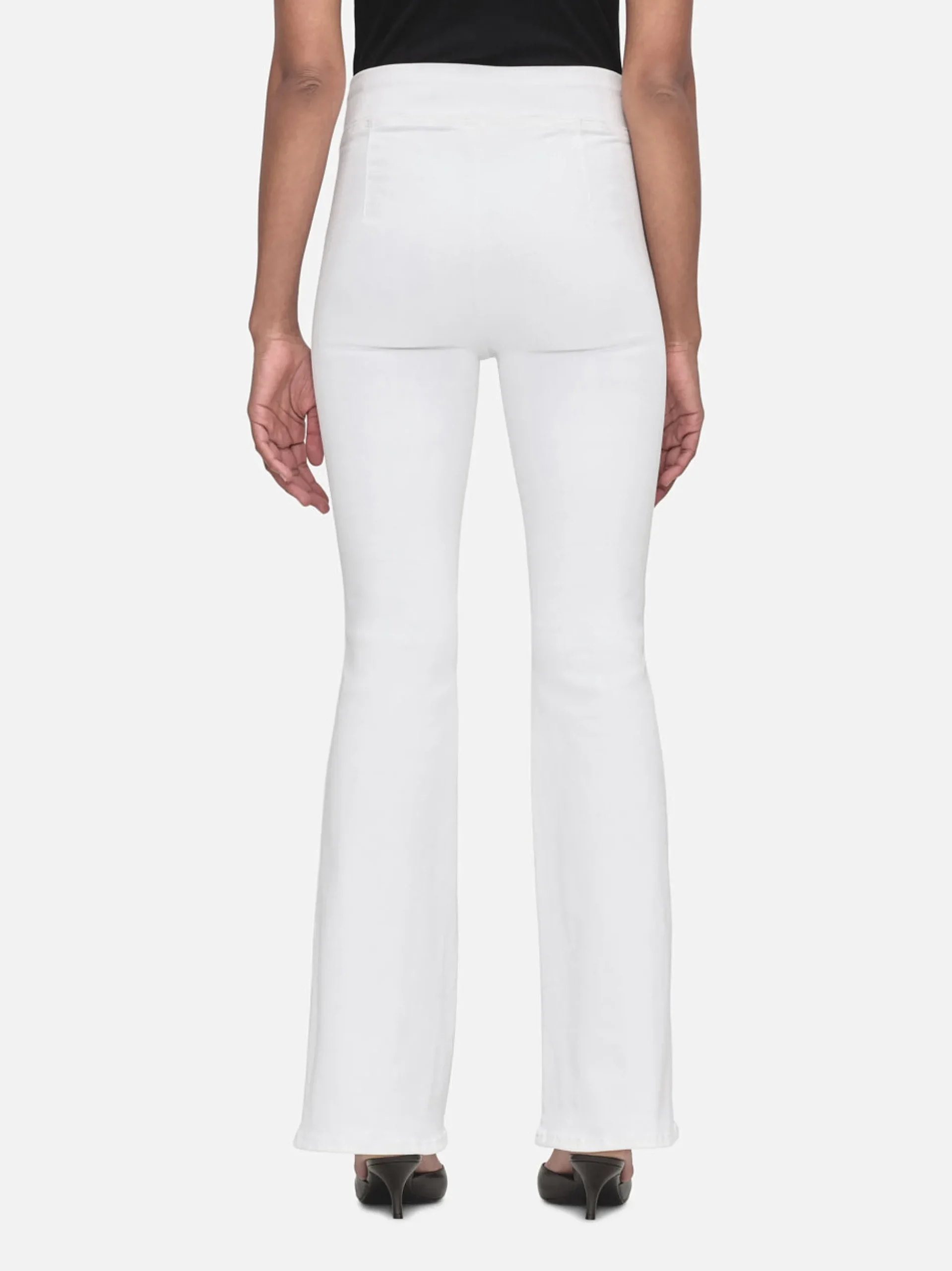 The Jetset Flare in White