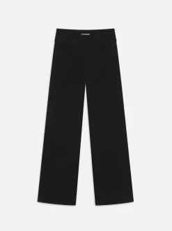 The Jetset Slim Palazzo in Sheen Noir