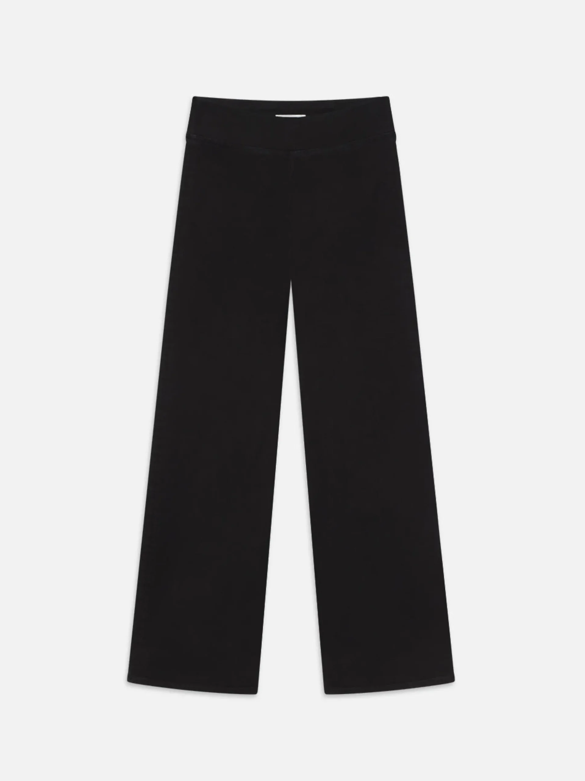 The Jetset Slim Palazzo in Sheen Noir