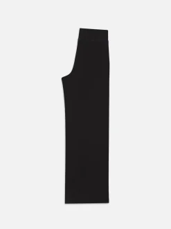 The Jetset Slim Palazzo in Sheen Noir