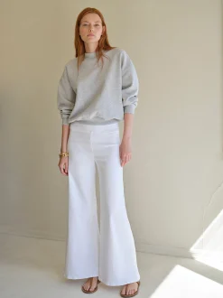 The Jetset Wide Leg in White