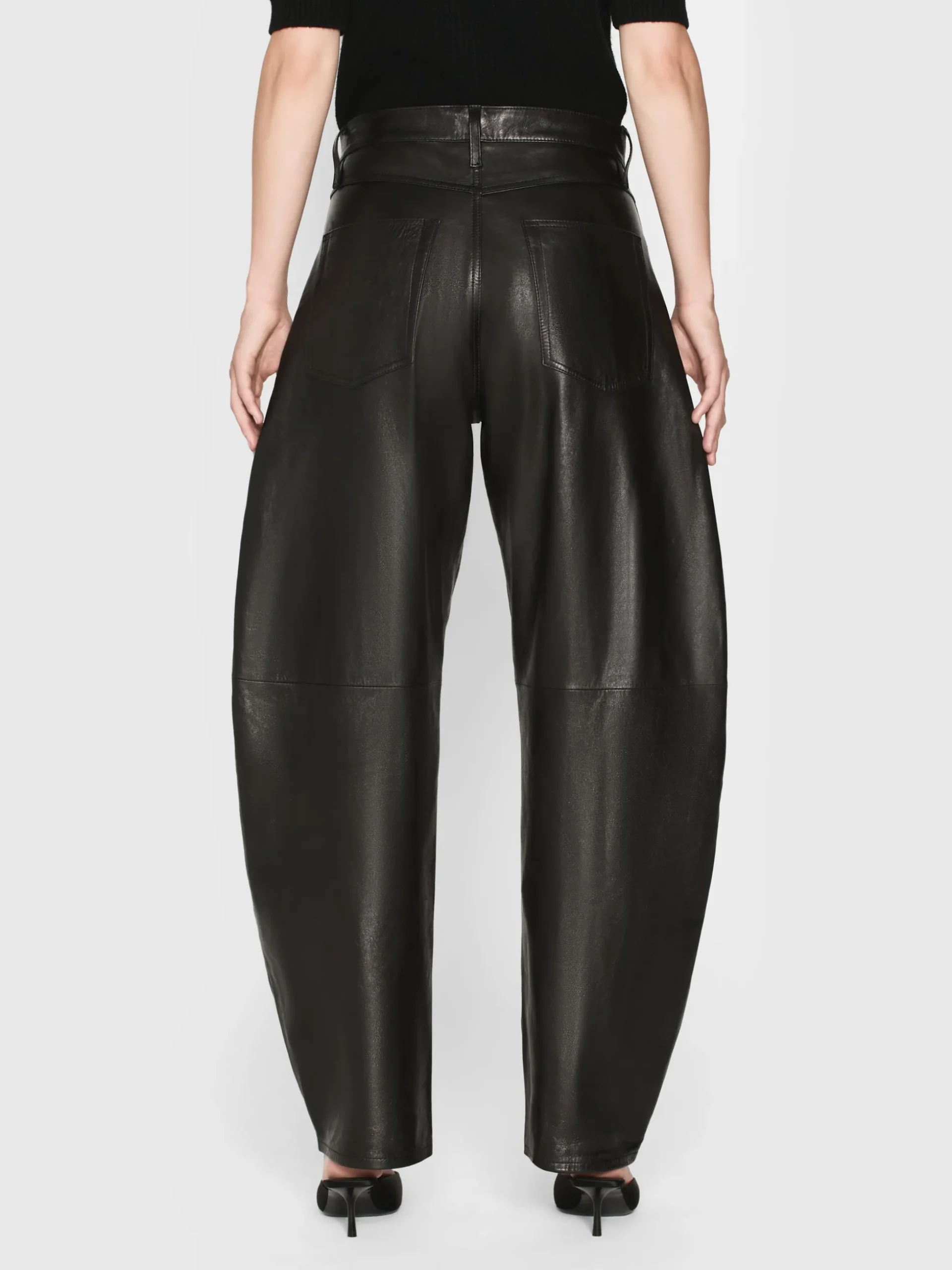 The Leather Bubble in Black