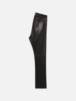 The Leather Ruler in Black