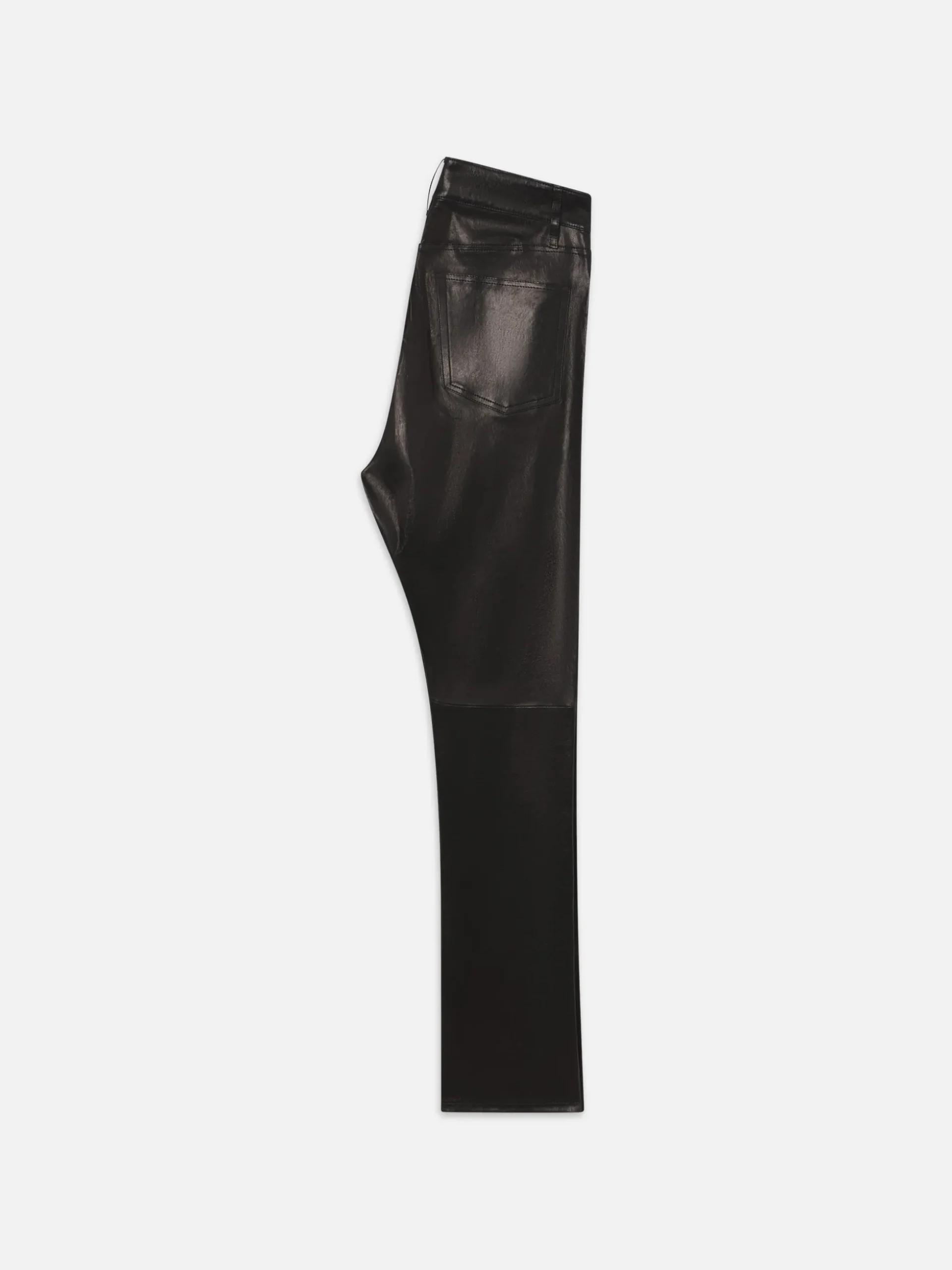 The Leather Ruler in Black