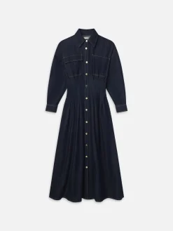 The Nipped Dress in Rinse