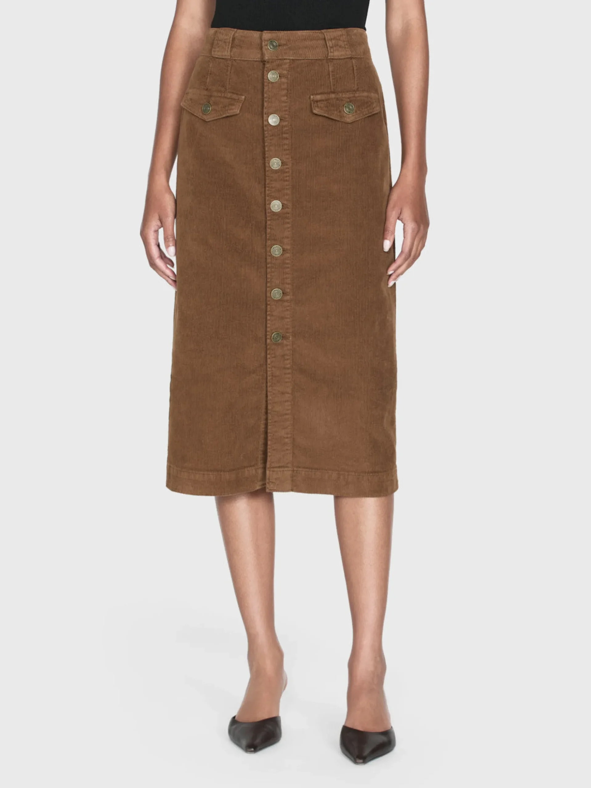 The Penelope Skirt in Toast