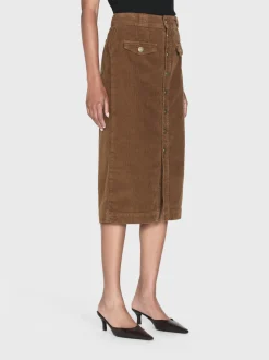 The Penelope Skirt in Toast