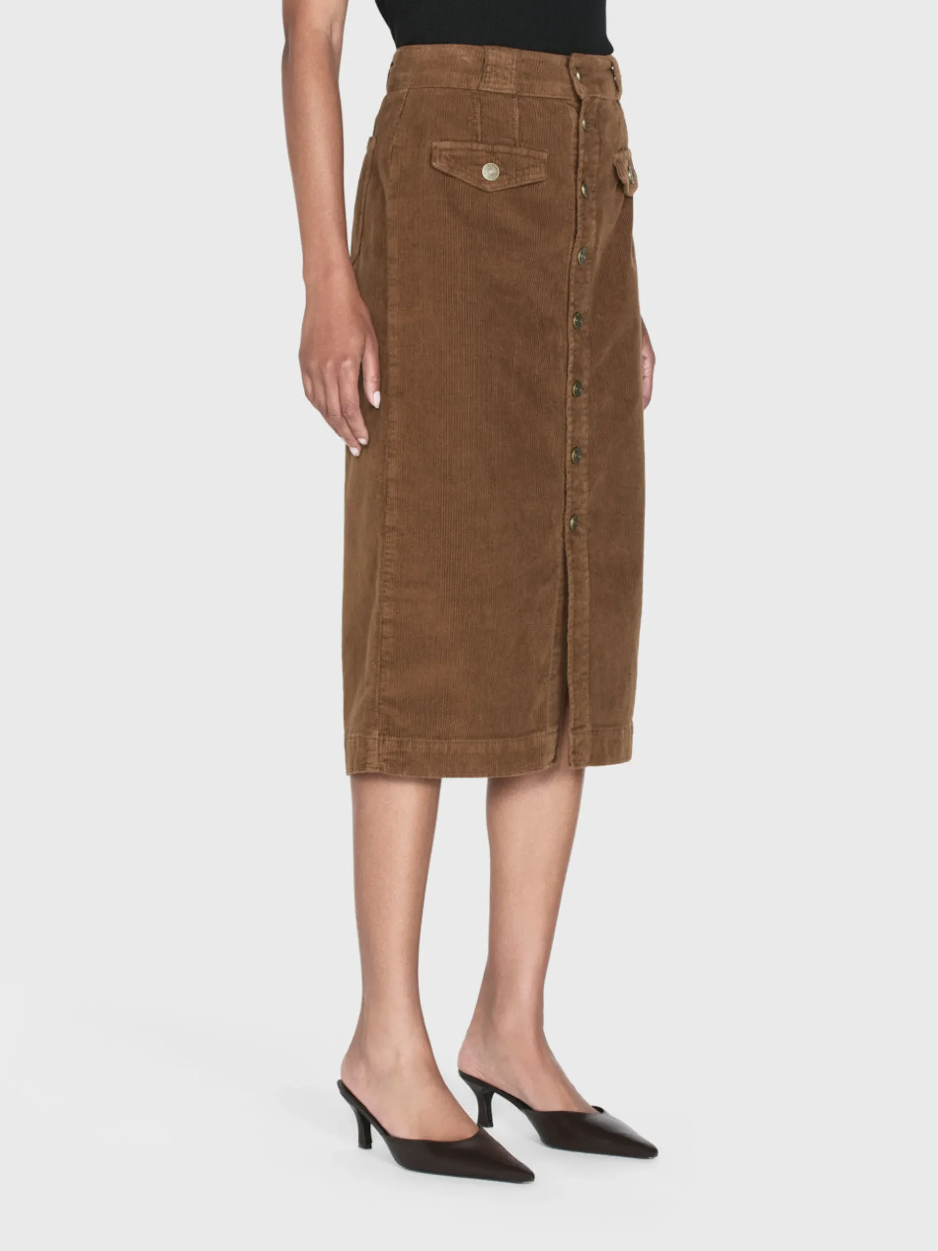 The Penelope Skirt in Toast