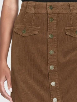The Penelope Skirt in Toast