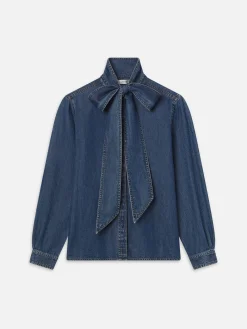 The Secretary Blouse in Babydoll