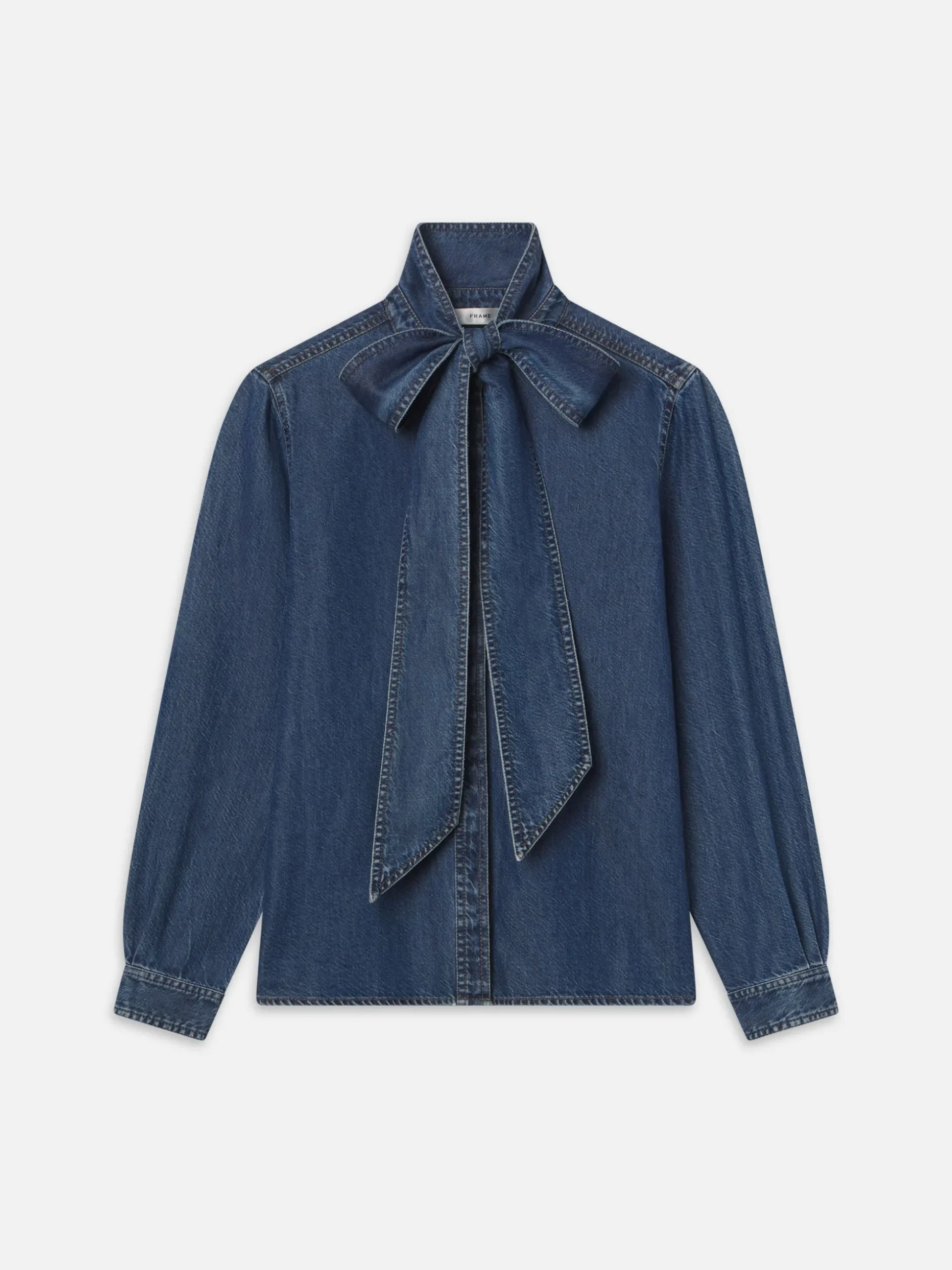 The Secretary Blouse in Babydoll