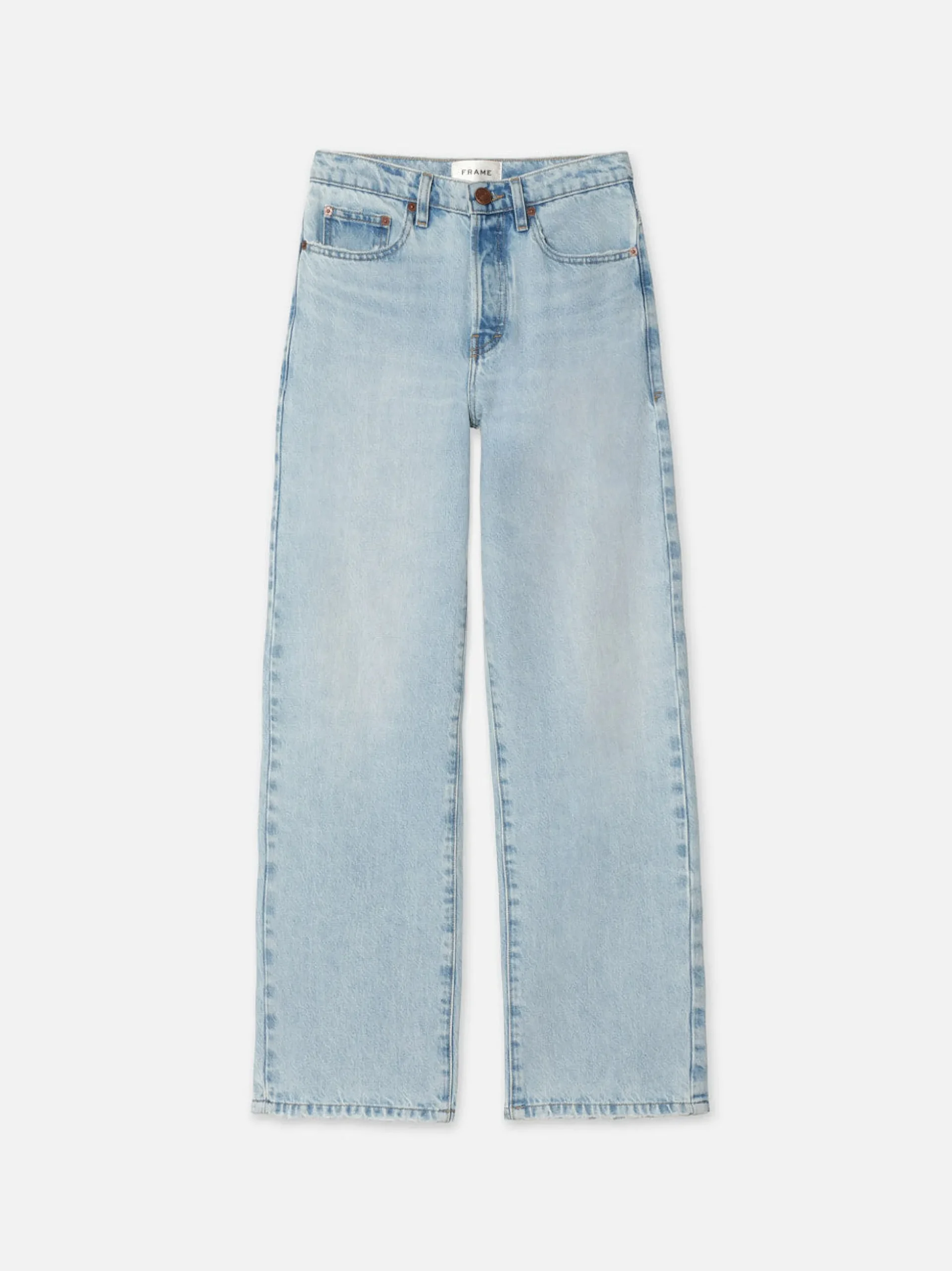 The Slouchy Straight in Fizz Indigo