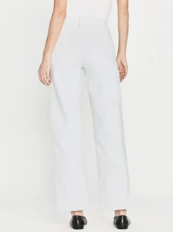 The Slouchy Straight in White