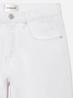 The Slouchy Straight in White