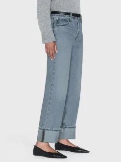 The Slouchy Straight Wide Cuff in Ziggy