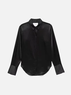 The Standard Shirt in Noir