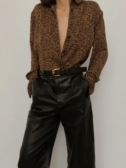 The Standard Shirt in Sand Multi