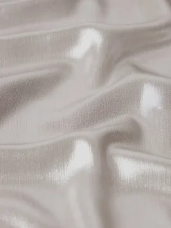 The Standard Shirt in Silver Lame