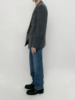 The Straight Jean in Blue Gold