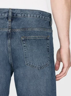 The Straight Jean in Blue Gold
