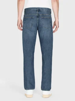 The Straight Jean in Blue Gold