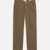 The Straight Jean in Light Brown