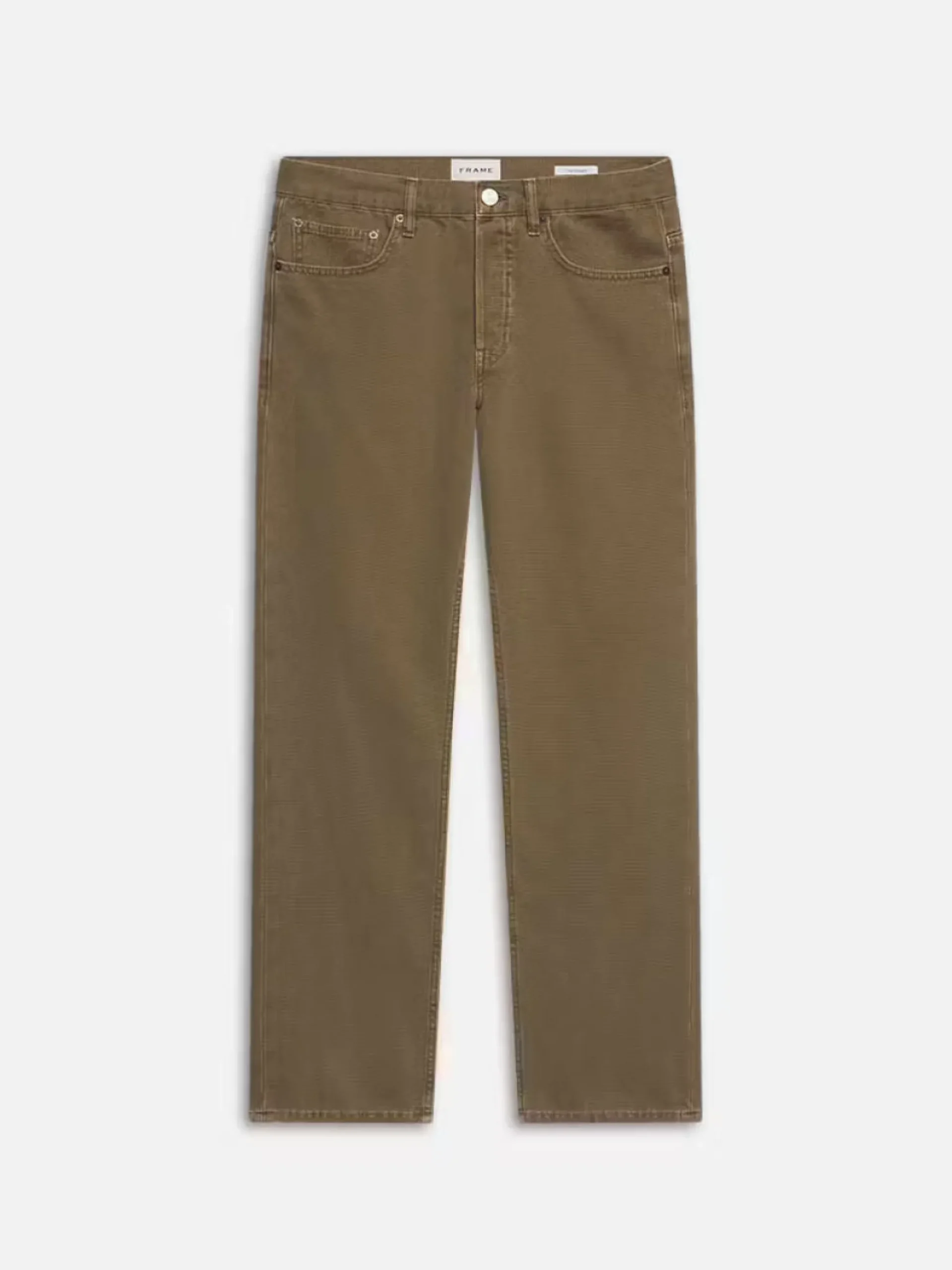 The Straight Jean in Light Brown