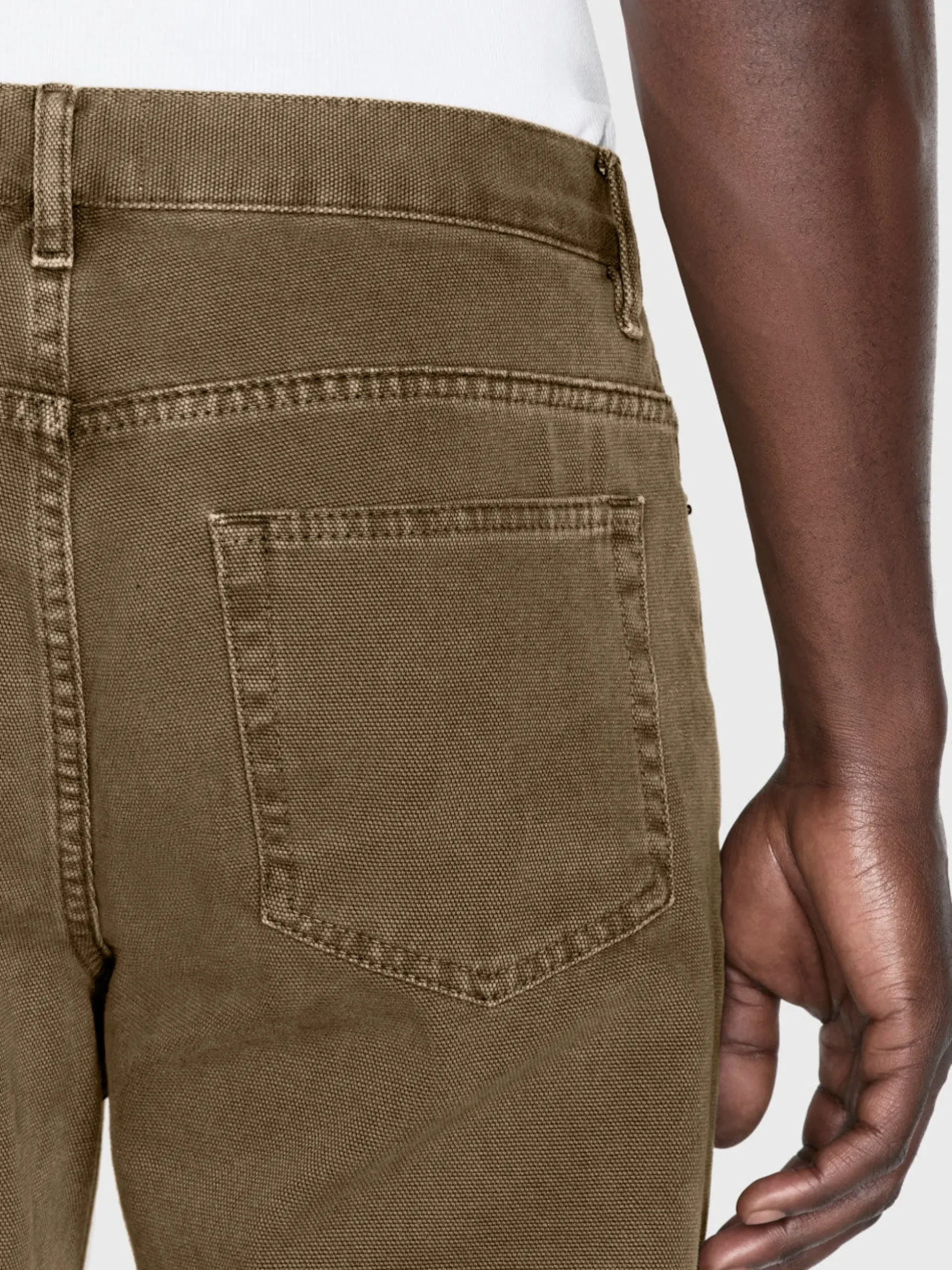 The Straight Jean in Light Brown