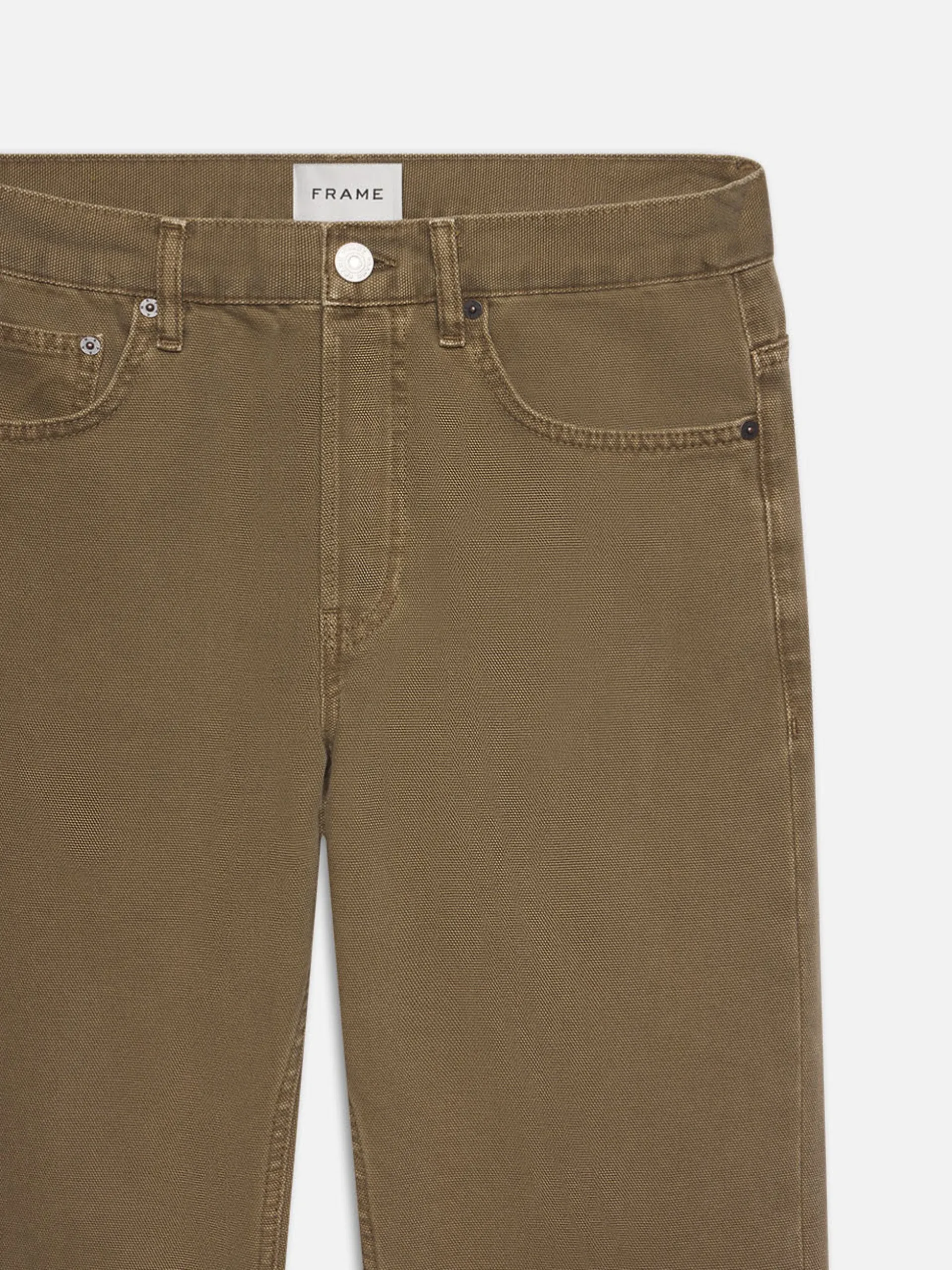 The Straight Jean in Light Brown
