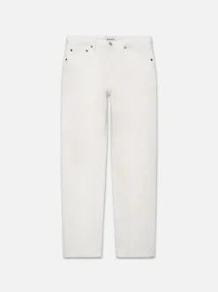 The Straight Jean in Off White