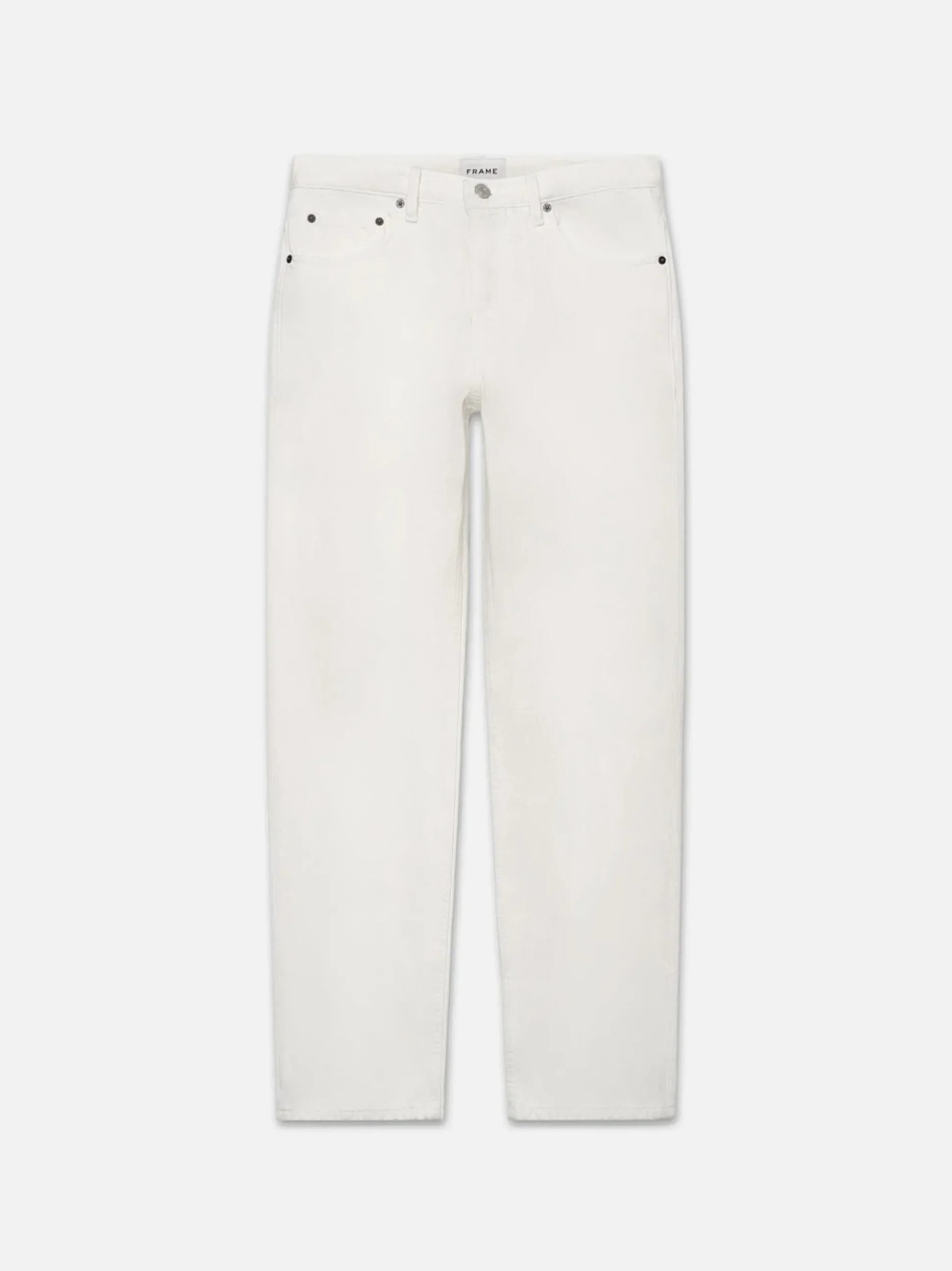 The Straight Jean in Off White