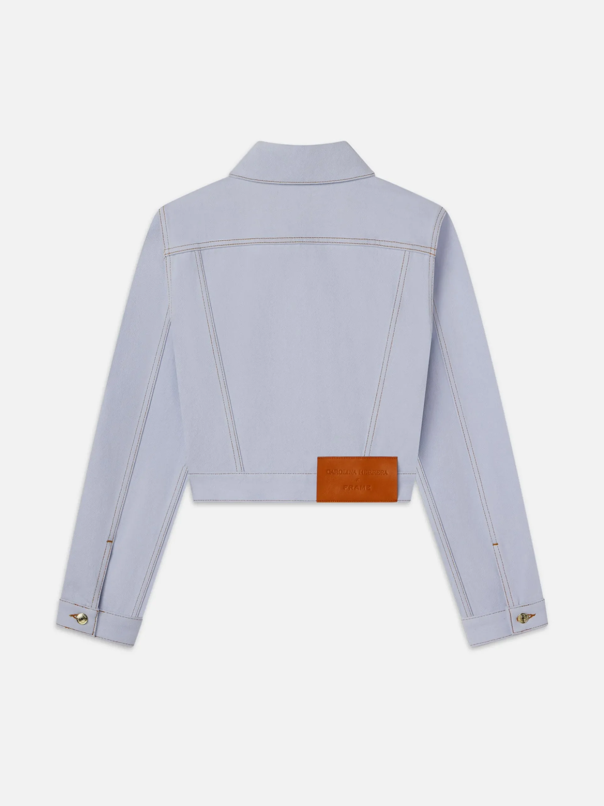 The Tailored Denim Jacket in Celeste