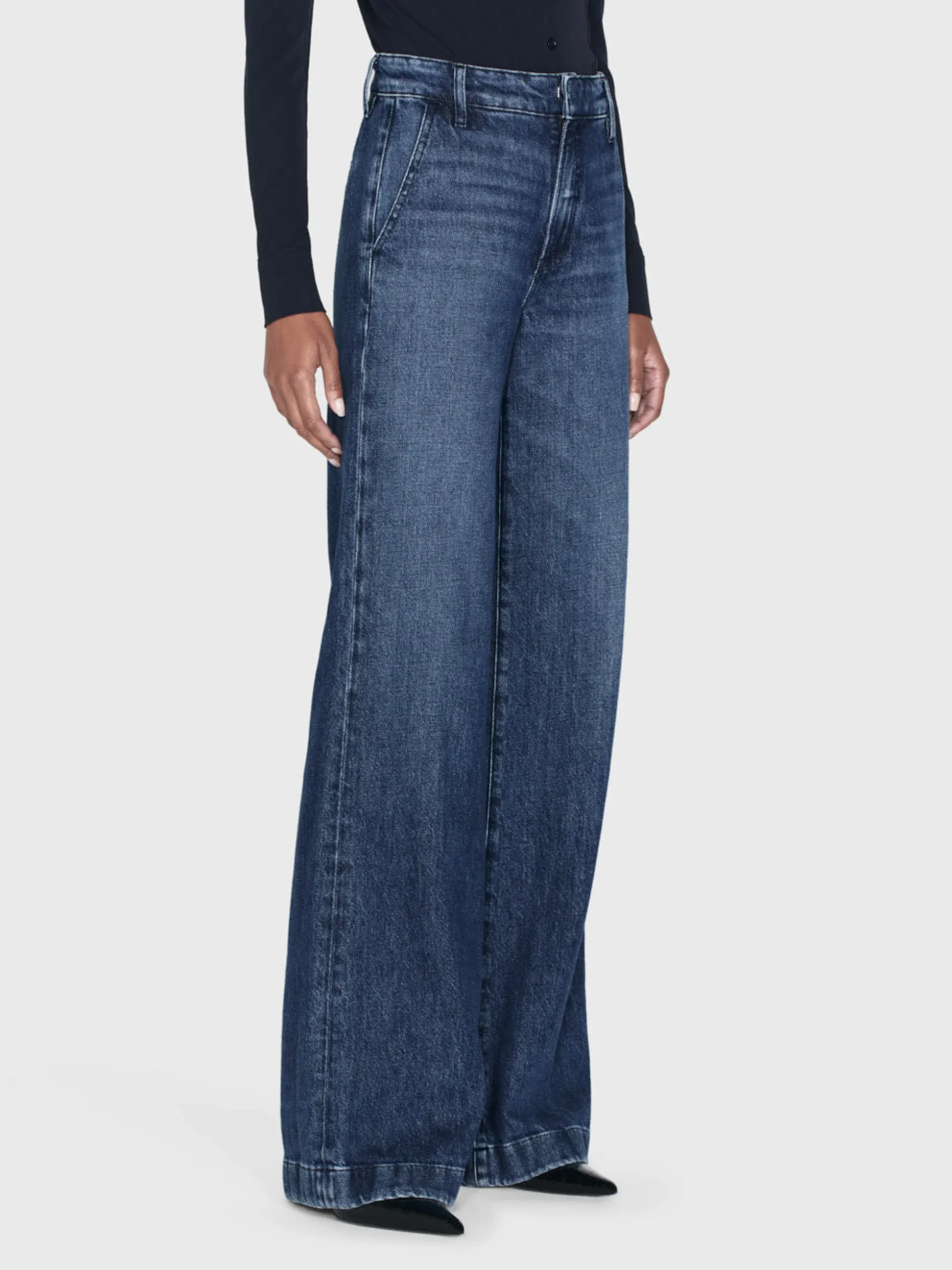 The Tailored Denim Trouser in Monday