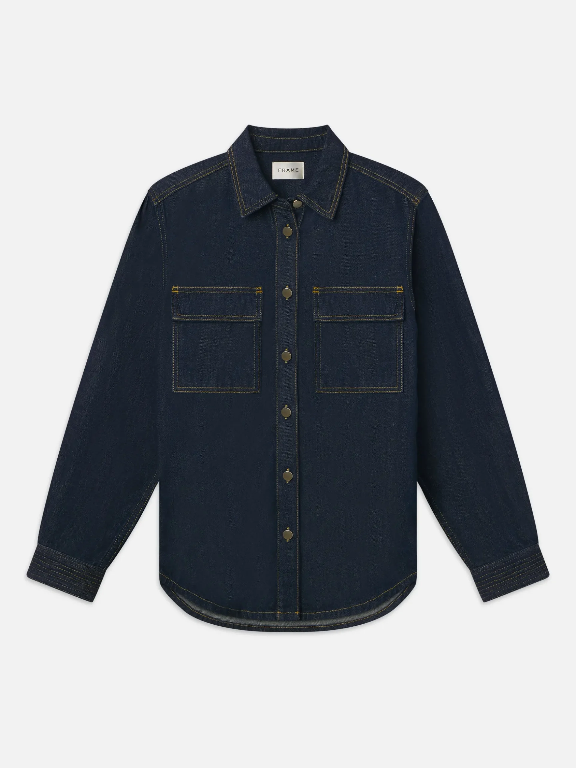 The Trapunto Shirt in Rinse