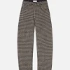 The Tweed Barrel in Houndstooth