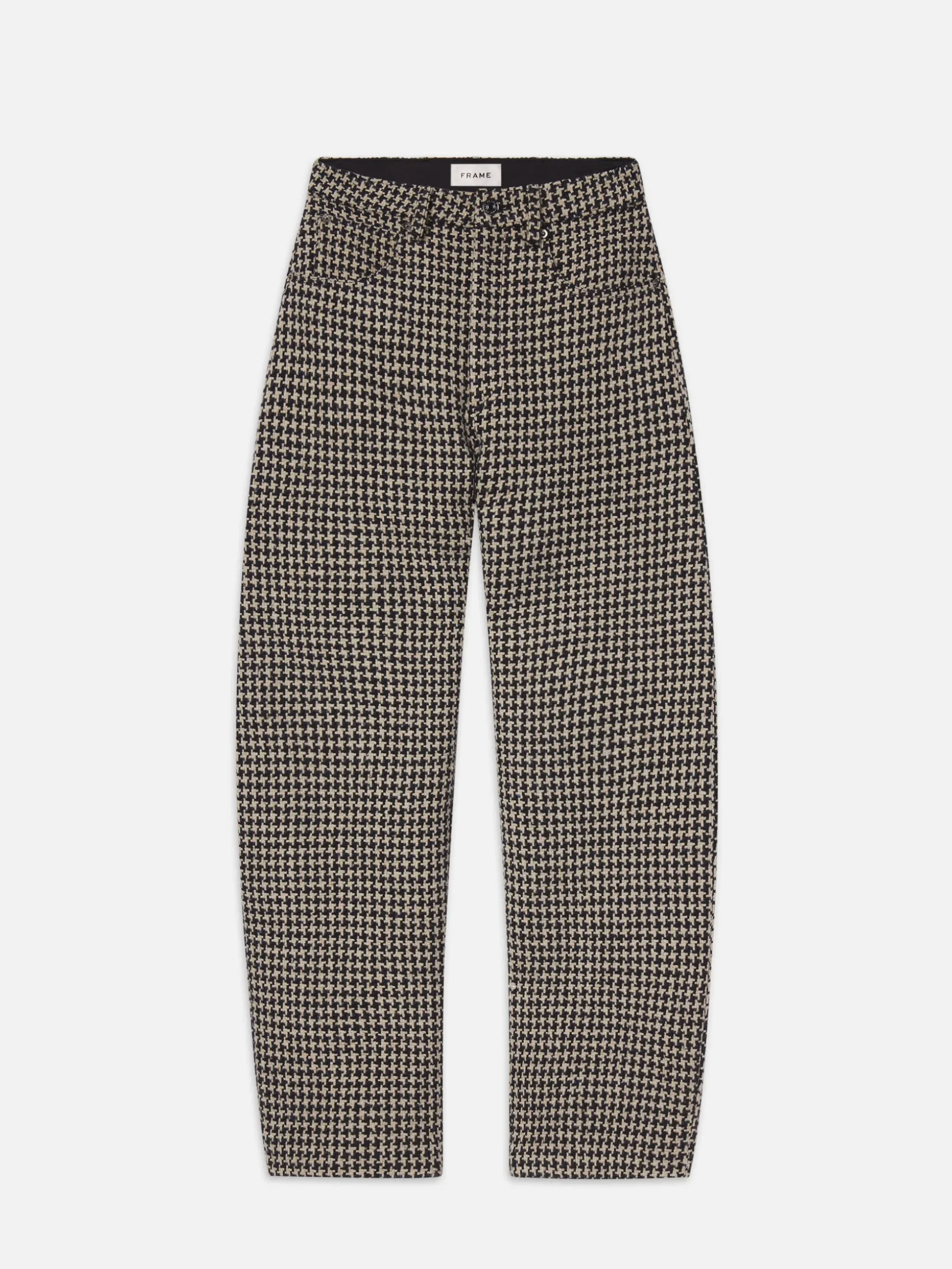 The Tweed Barrel in Houndstooth