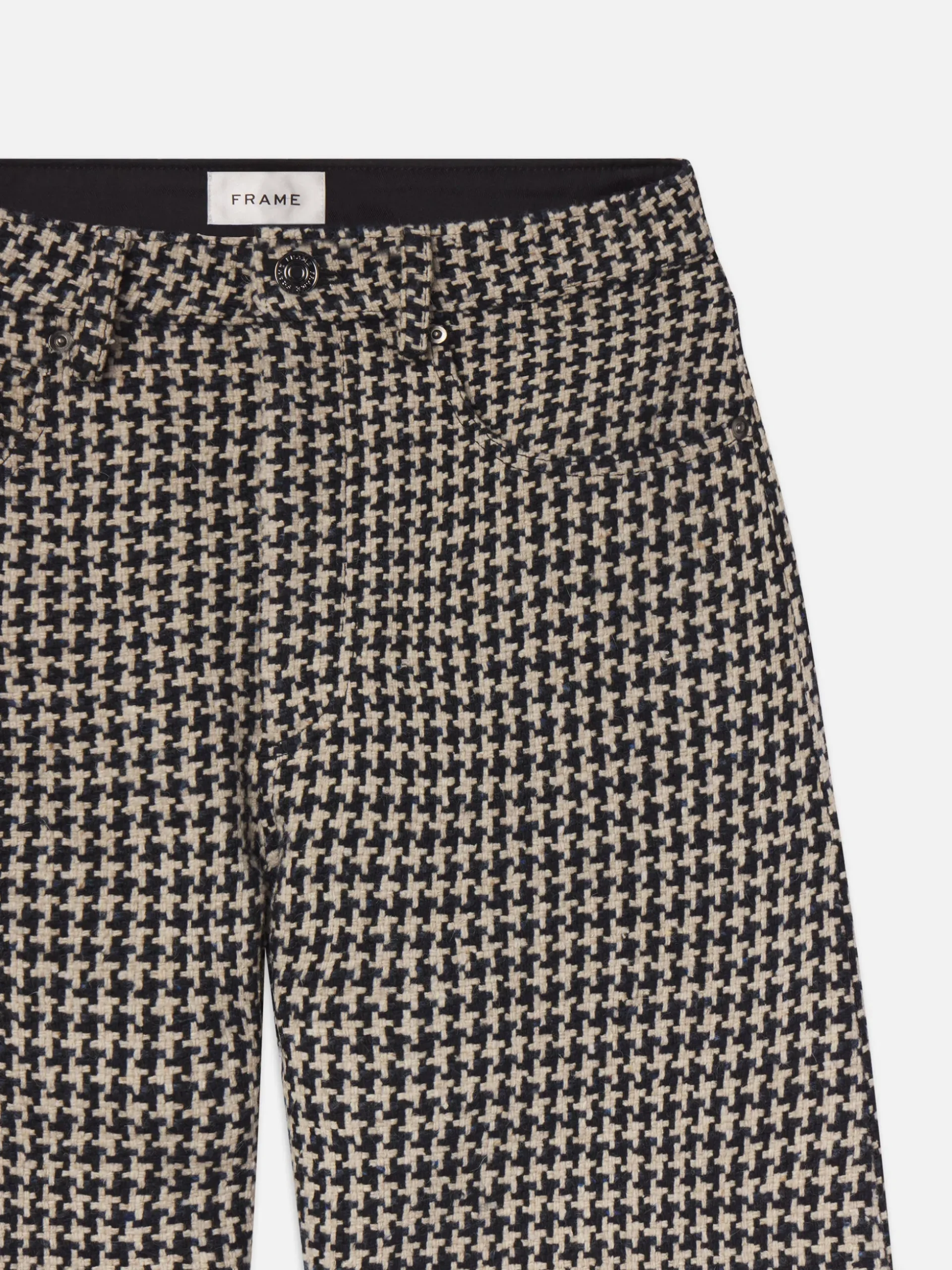 The Tweed Barrel in Houndstooth