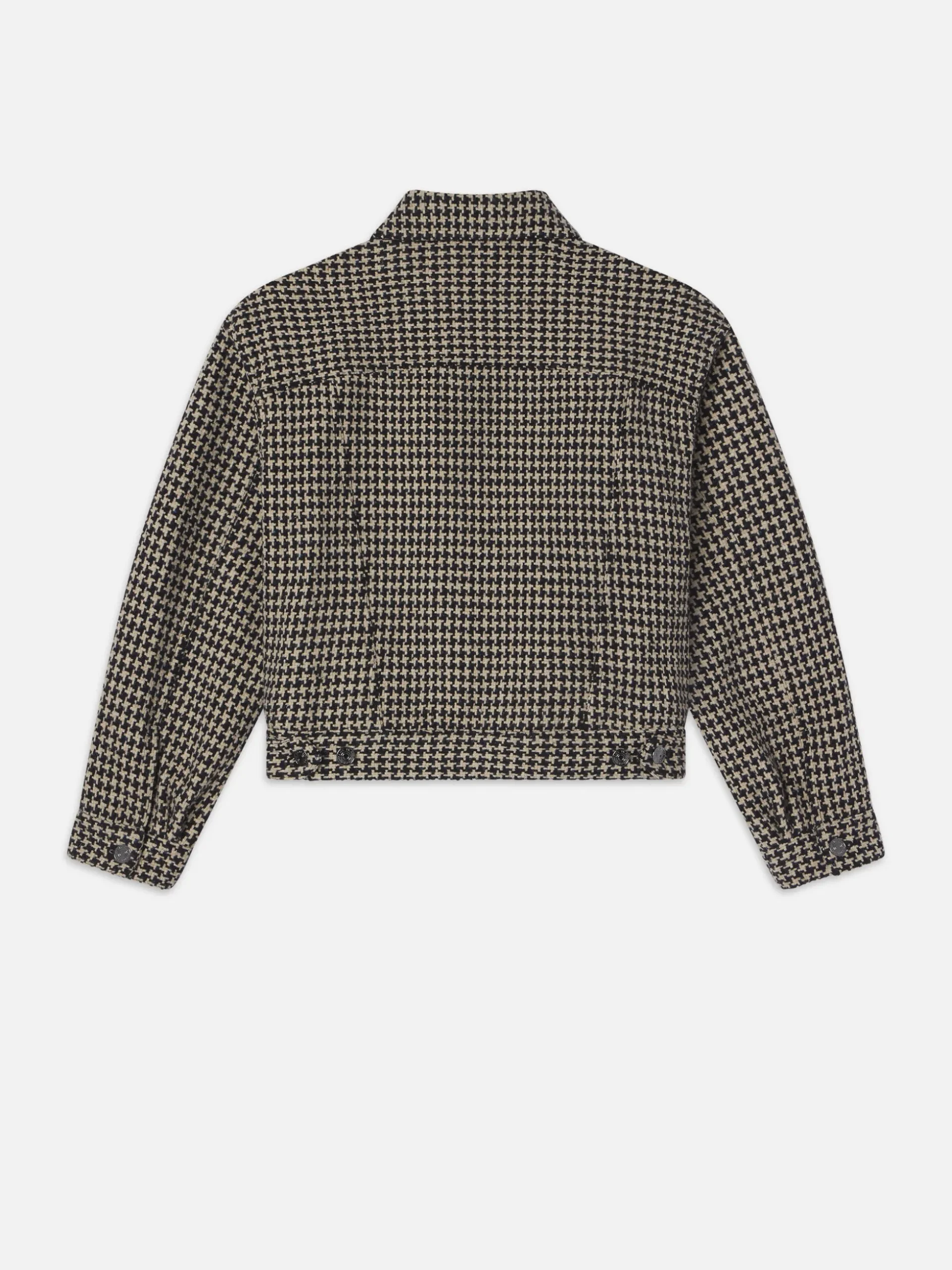 The Tweed Boxy Jacket in Houndstooth