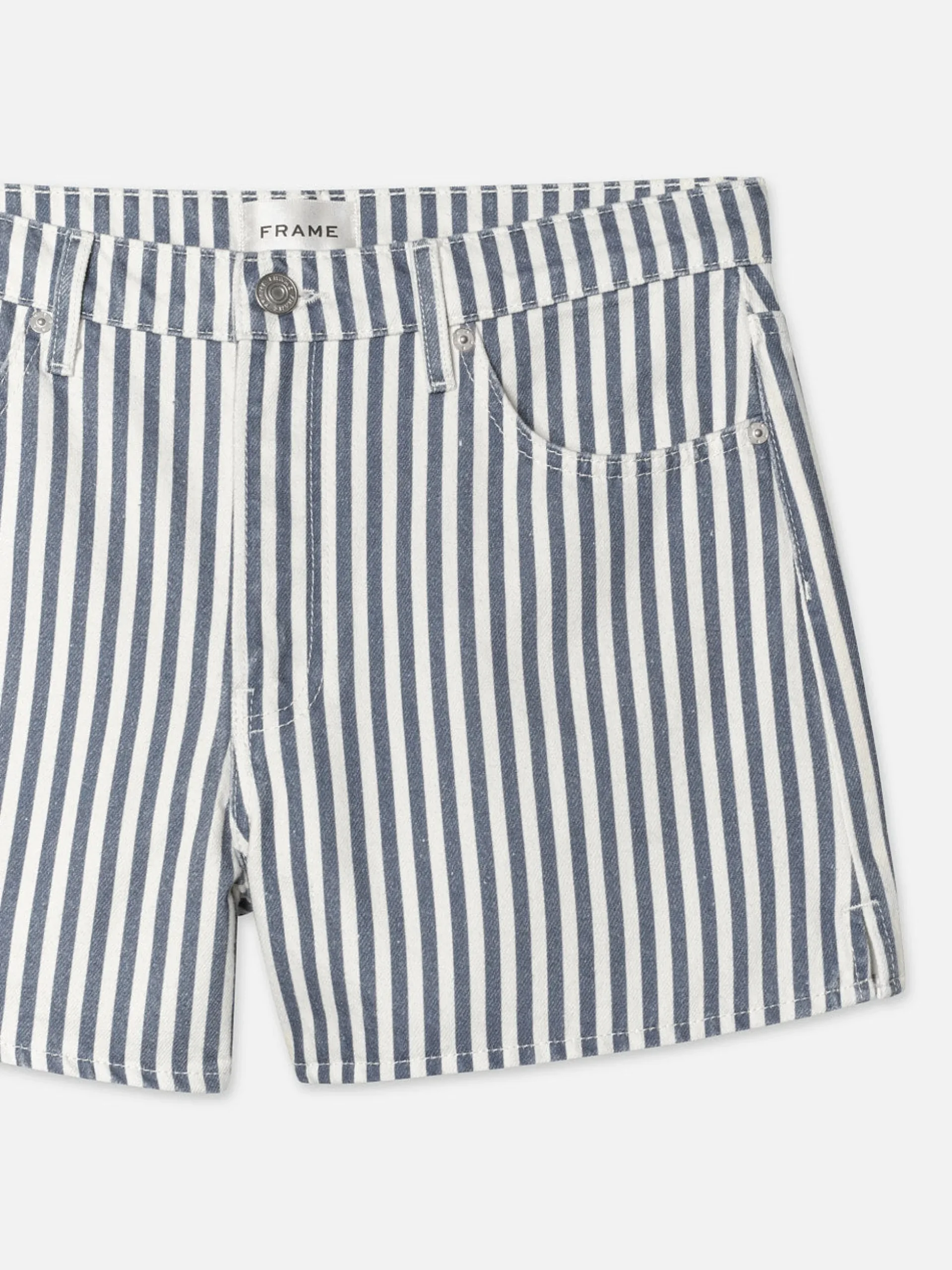 The Vintage Relaxed Short in Seaport Stripe