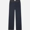 Trapunto Trouser in Rinse